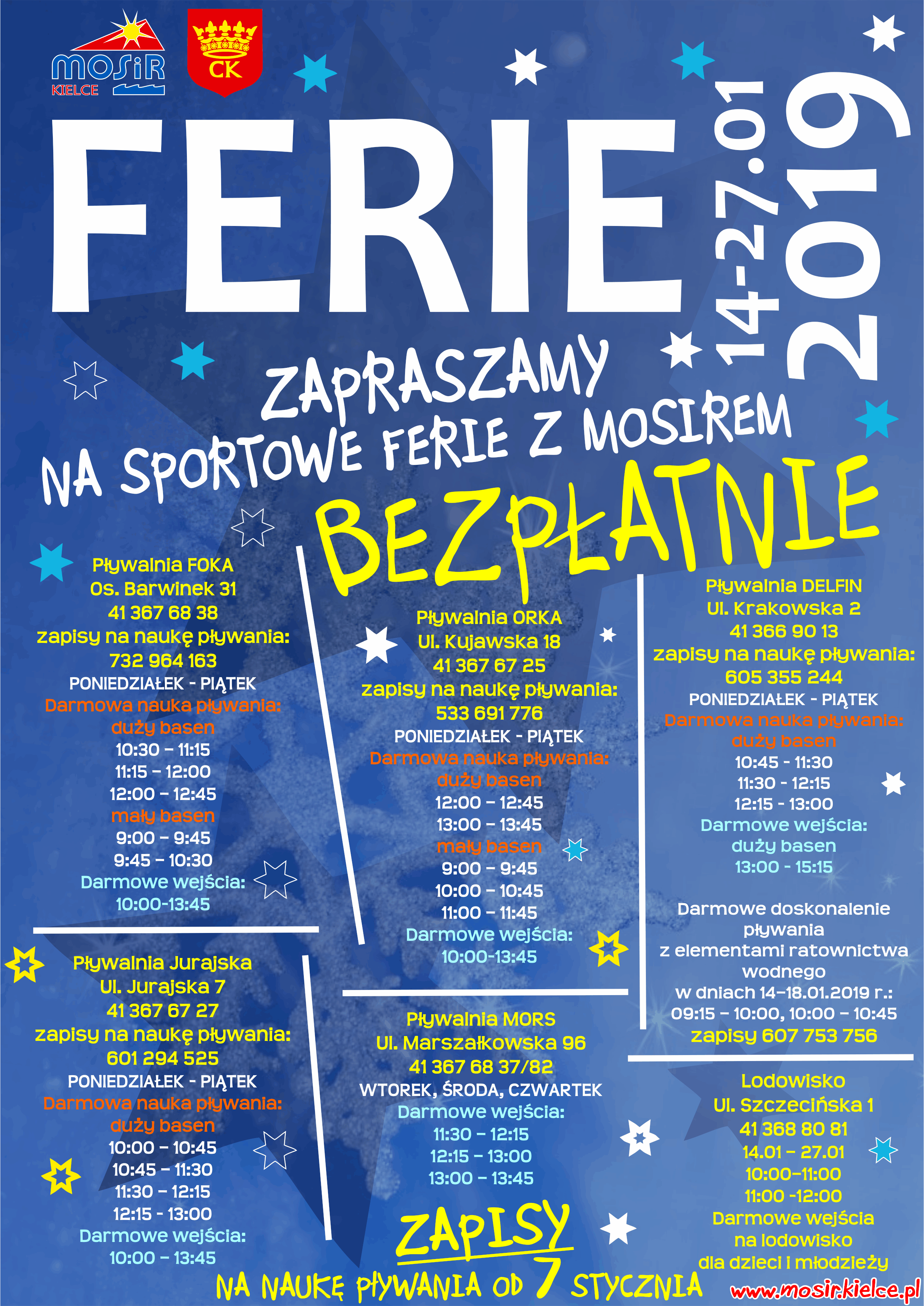 plakat ferie